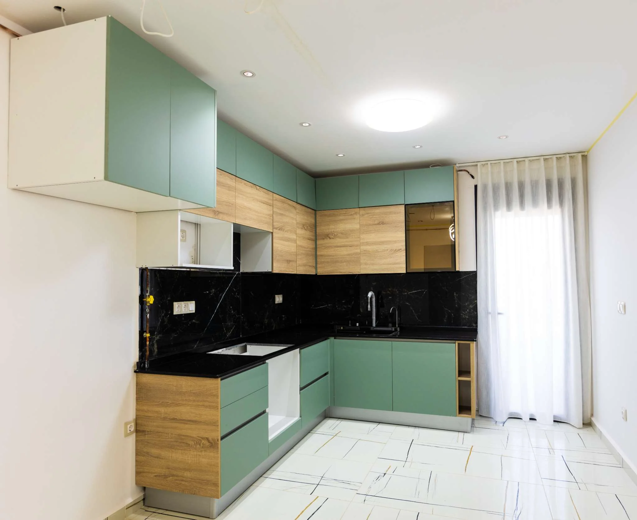 Vue dégagée sans vis-à-vis depuis le salon